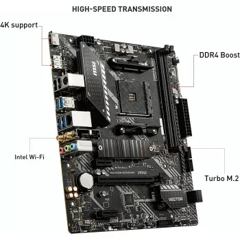 Msi A520m Vector Wifi Motherboard